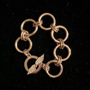 Gold Victoria’s Secret Circle Chain Bracelet